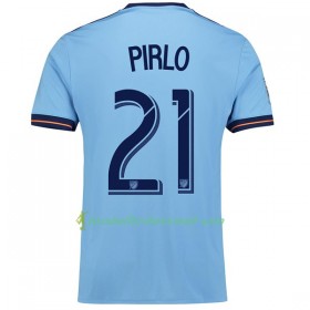 Günstige Fußballtrikots New York City Pirlo 21 2018-2019 Kurzarm Heimtrikotsatz kaufen